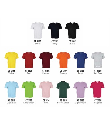 Cotton Round Neck T-Shirt
