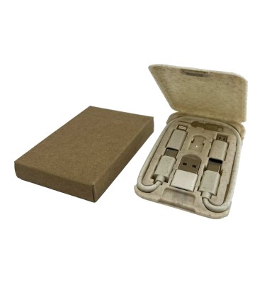 4-in-1 Data Cable Case